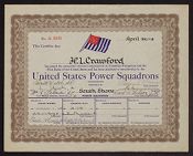 United States Power Squadrons certificate